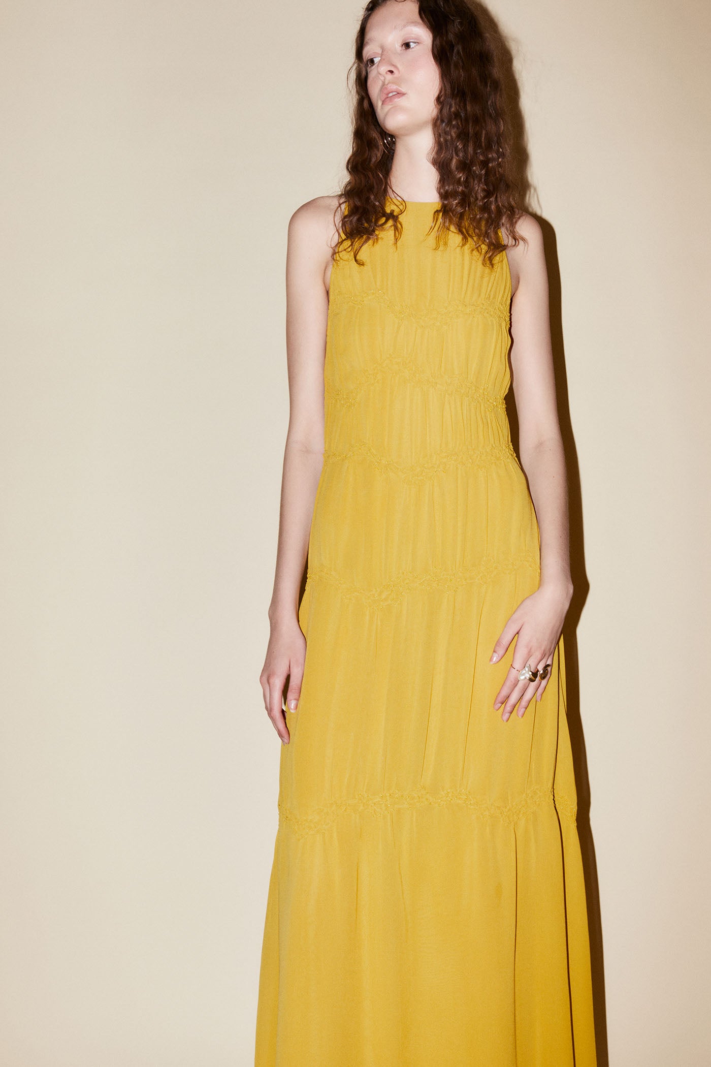 GISELLE - VESTIDO SIN MANGAS VISCOSA
