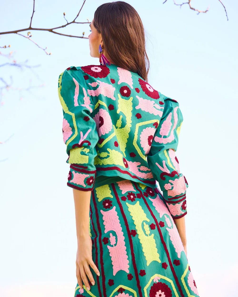 SILVIA - CONJUNTO FALDA Y CHAQUETA