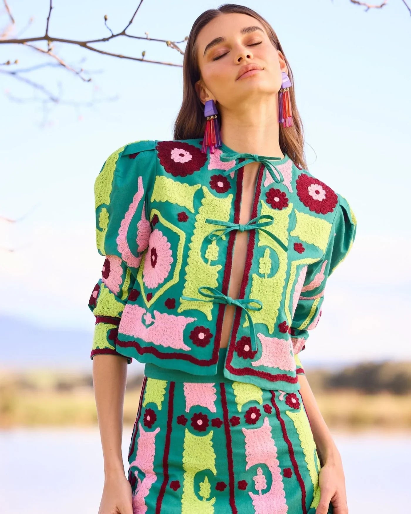 SILVIA - CONJUNTO FALDA Y CHAQUETA