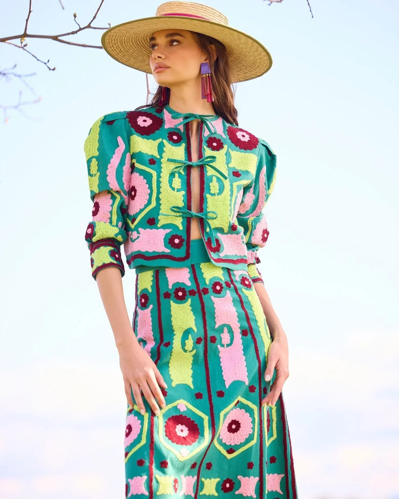 SILVIA - CONJUNTO FALDA Y CHAQUETA