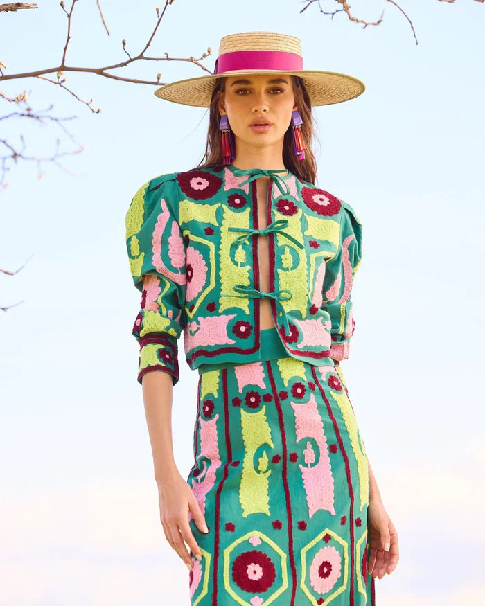 SILVIA - CONJUNTO FALDA Y CHAQUETA