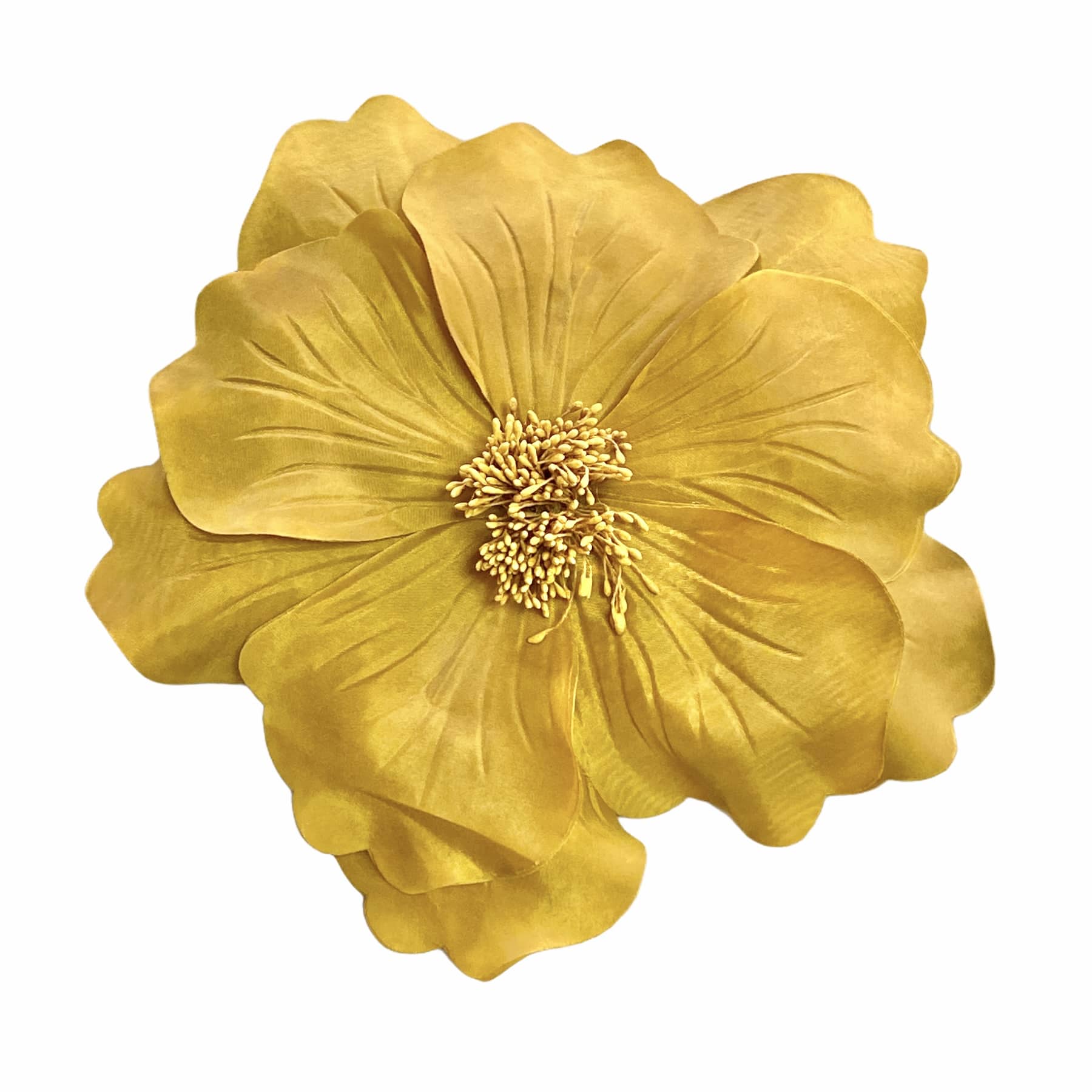 FLOR PLANA PISTILOS 21CM