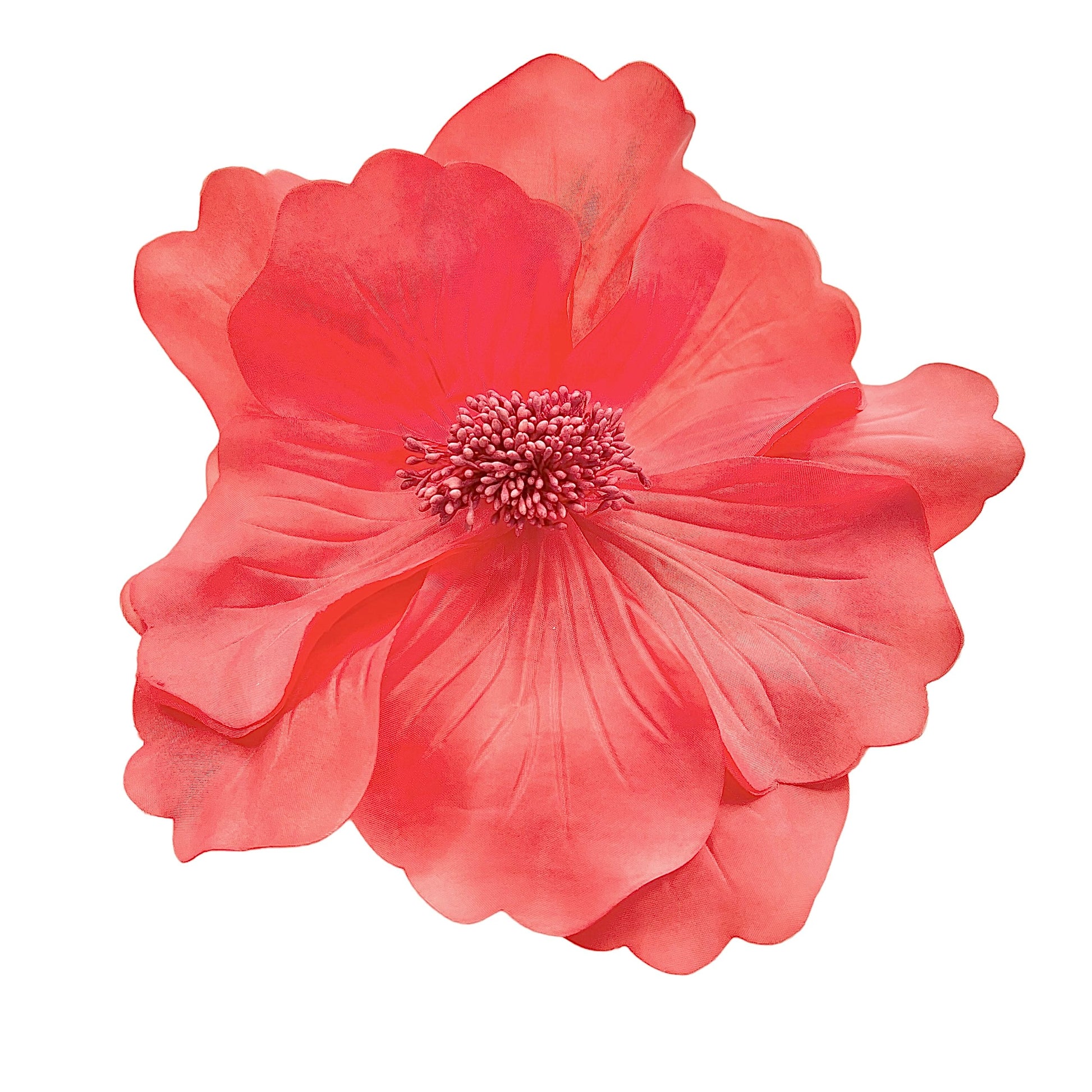 FLOR PLANA PISTILOS 21CM