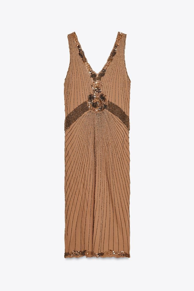 CASANDRA - VESTIDO MIDI BORDADO