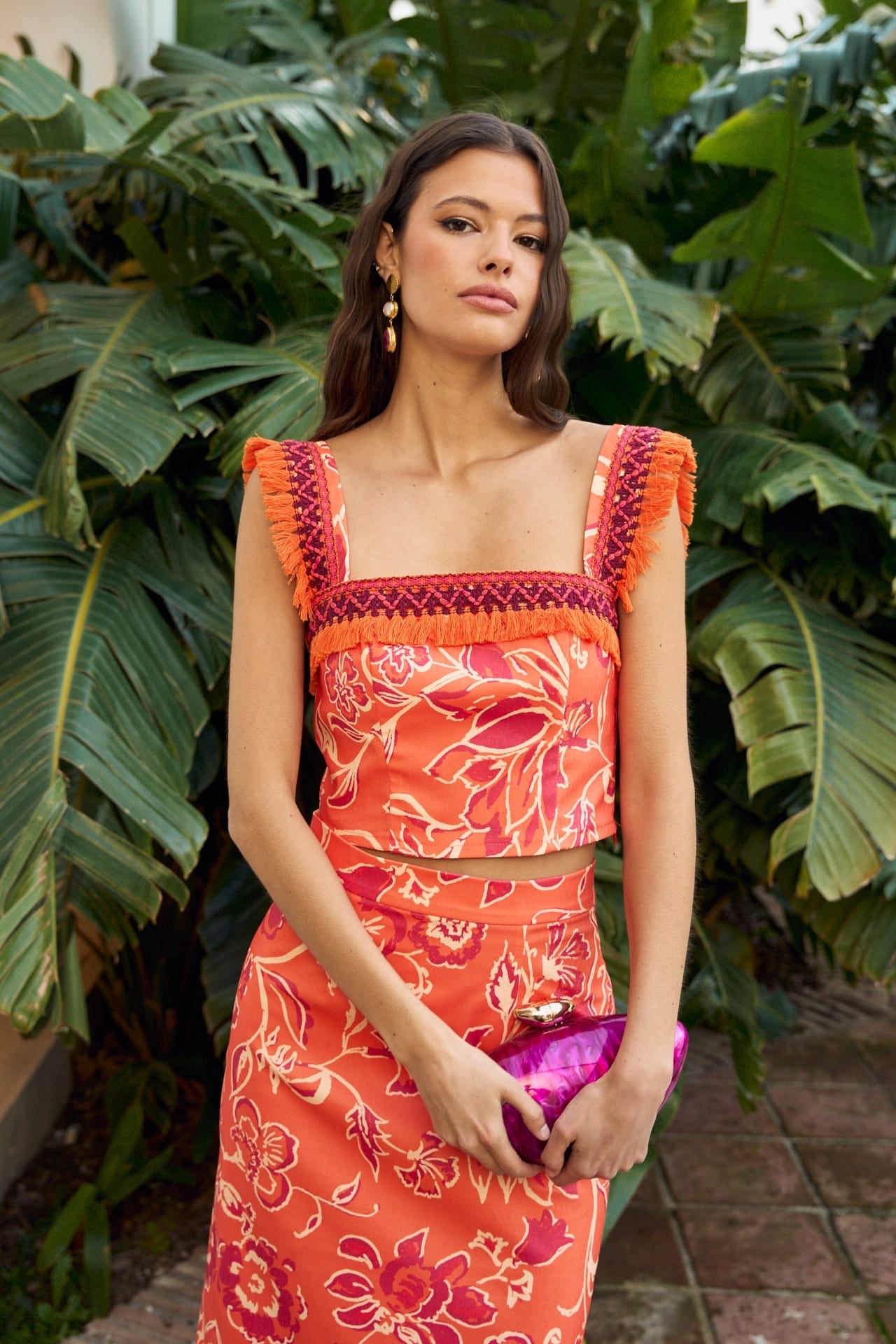 KIRA - CONJUNTO TOP Y FALDA