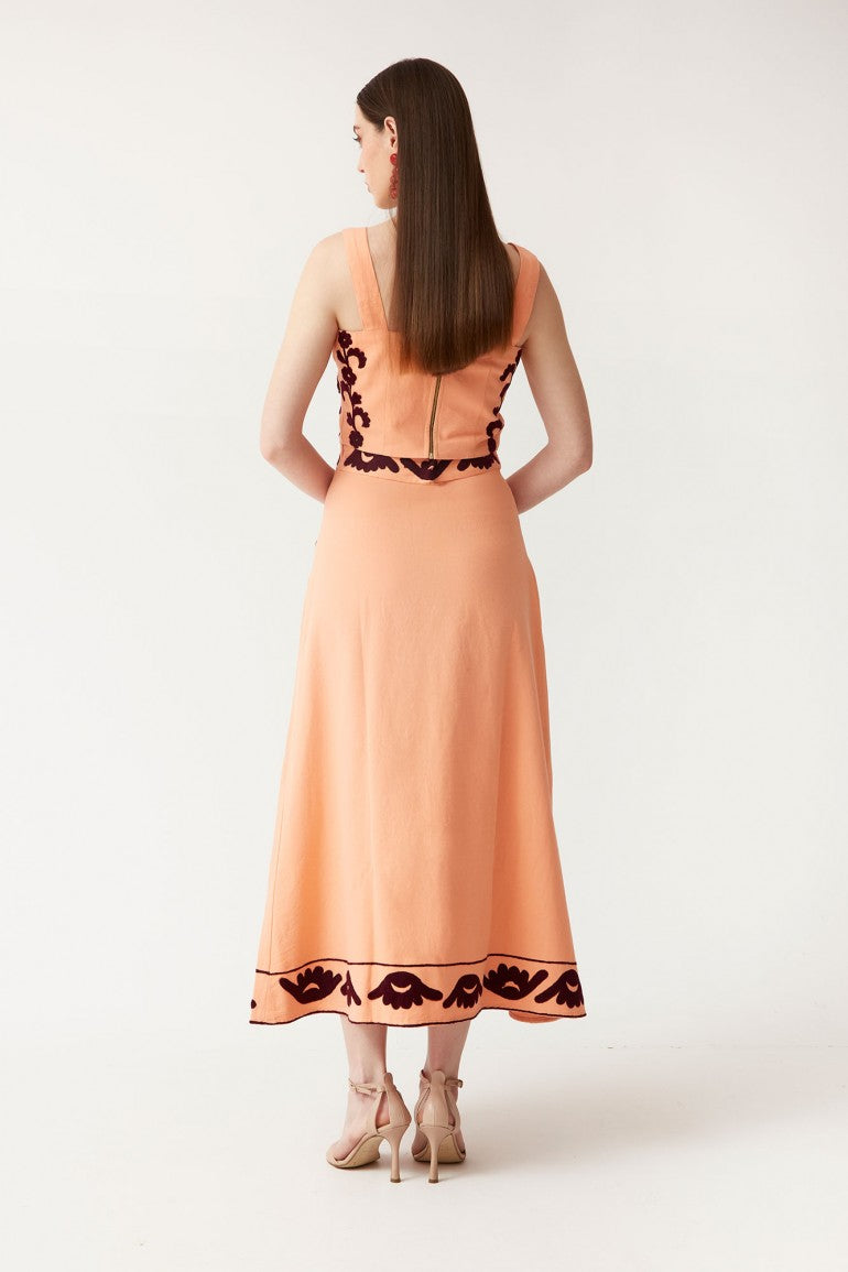 IRENE - CONJUNTO TOP Y FALDA