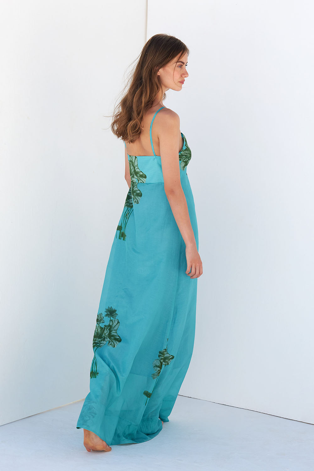 TESSA - VESTIDO HALTER ESTAMPADO FLORAL