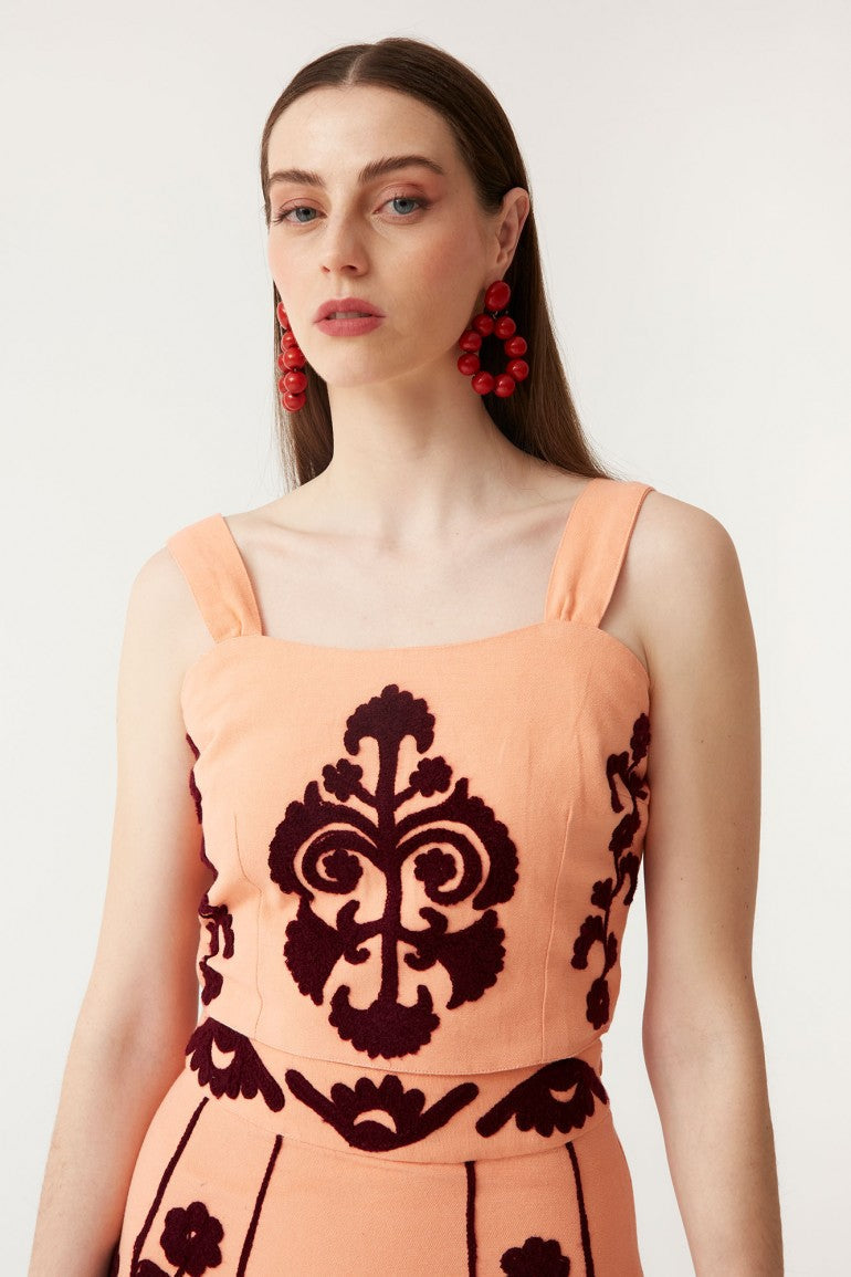 IRENE - CONJUNTO TOP Y FALDA