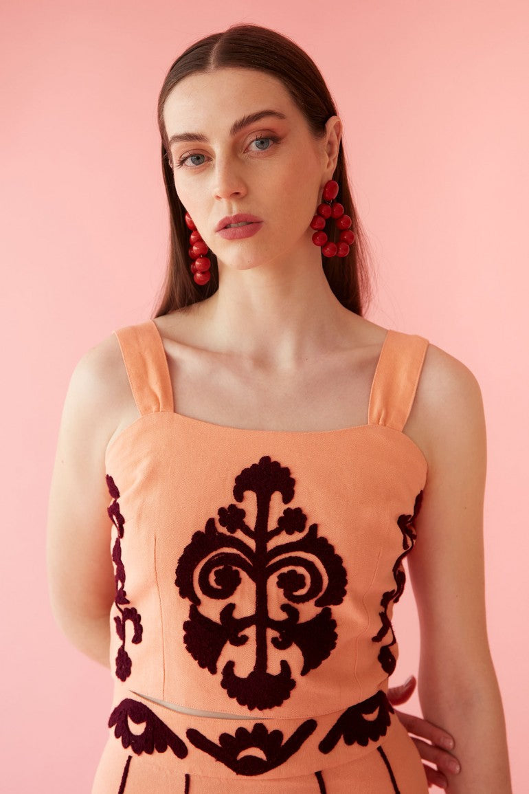 IRENE - CONJUNTO TOP Y FALDA